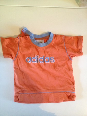 n°3 : t-shirt orange 2.50€