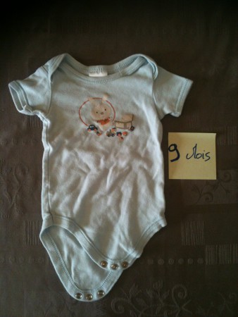 n°6 : body bleu 1.50€