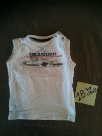 n°13 : t-shirt blanc 1.50€