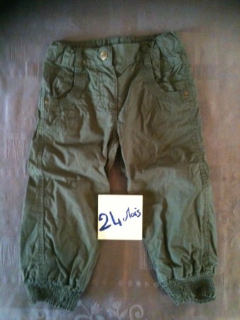n°5 : pantalon kaki 2.50€