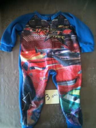 n°4 : pyjama cars 3.50€