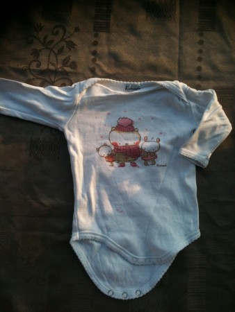 n°1 : body blanc 1.20€