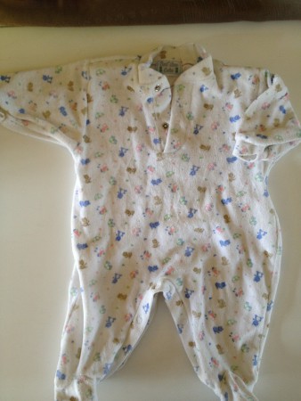 n°8 : pyjama 2.50€