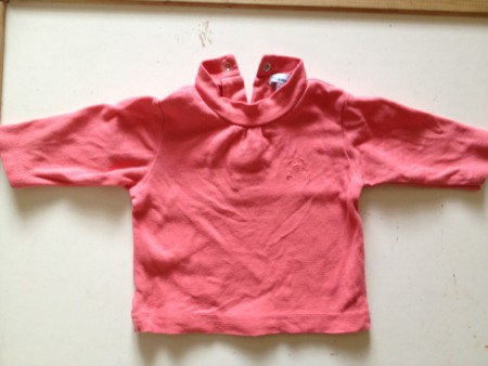 n°29 : sous pull saumon 2.20€
