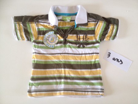 n°3 : polo à 3.50€